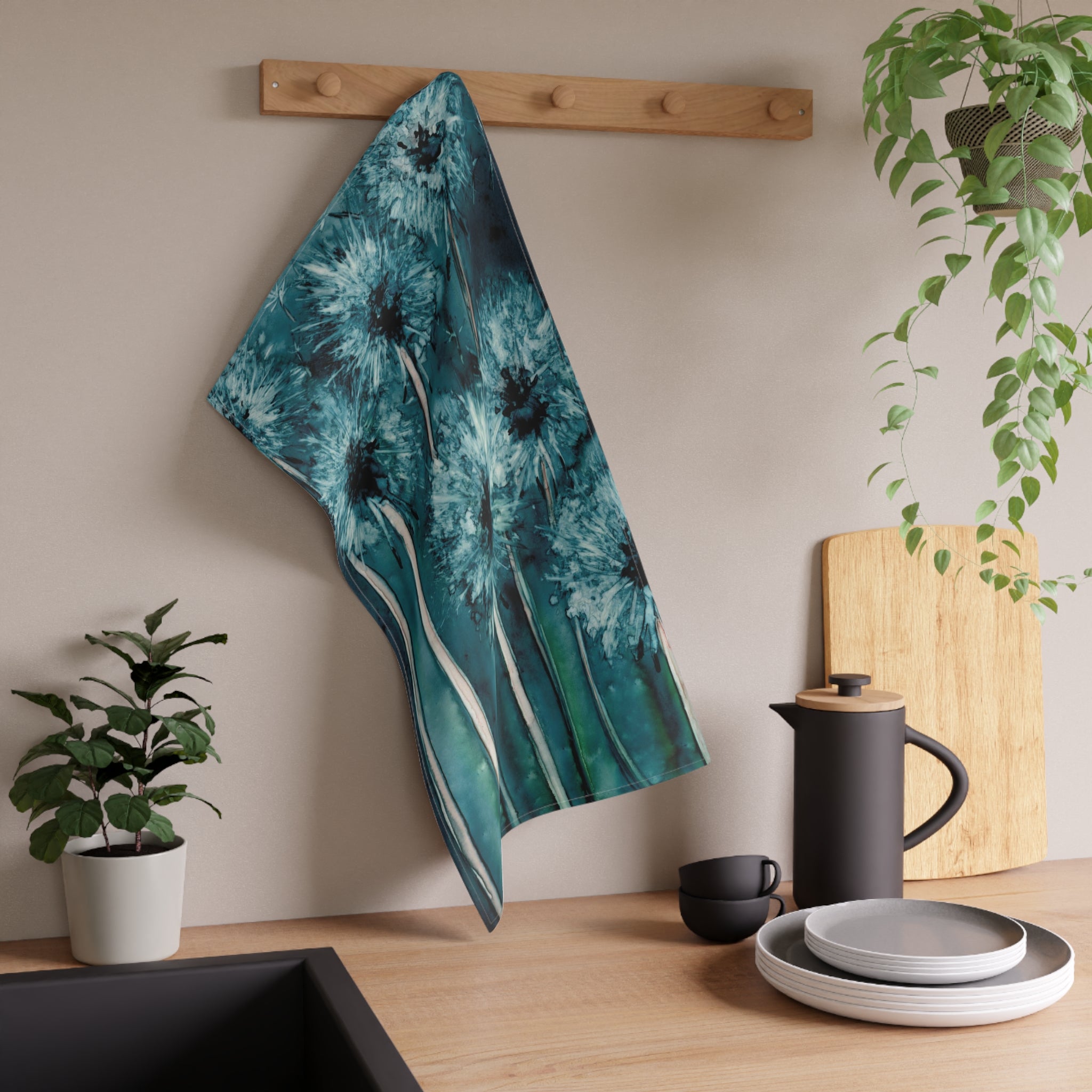 Dandelion Wishes Cotton Tea Towels