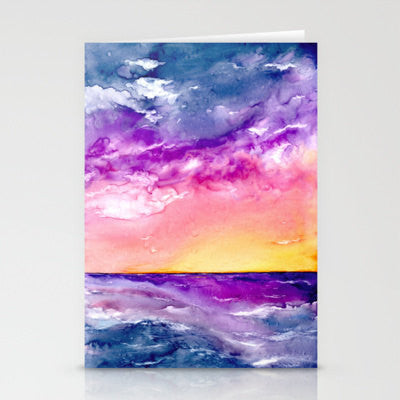 DiaNocheDesigns Tormenta On Canvas by Brazen Design Studio Print