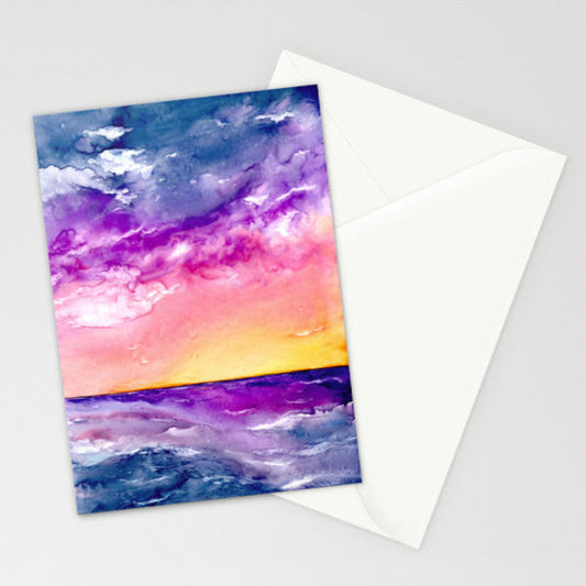 DiaNocheDesigns Tormenta On Canvas by Brazen Design Studio Print