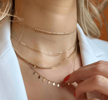 Graduated Rope Necklace – Lindsey Leigh Jewelry
