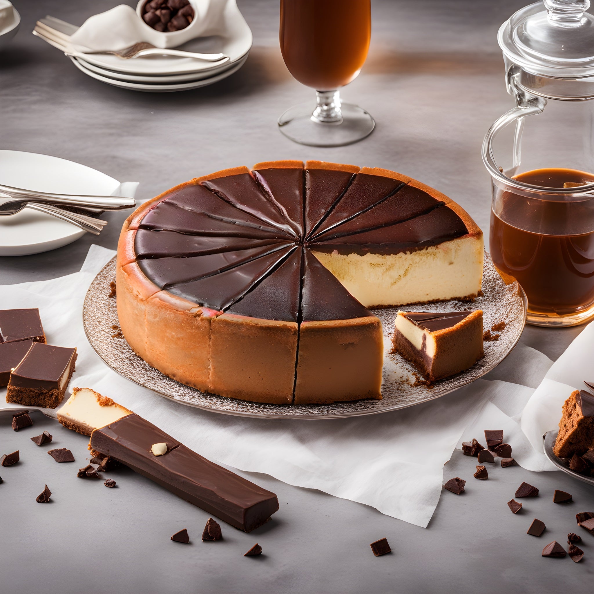 Andy Anand Chocolate Fudge Cheesecake