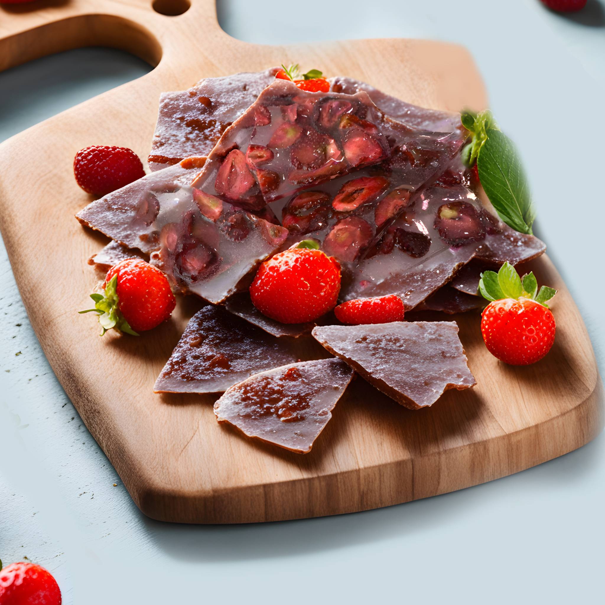 Sugar-Free Italian Freeze-Dried Strawberry Brittle