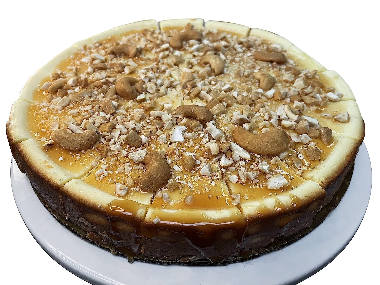 Andy Anand Caramel Cashew Cheesecake