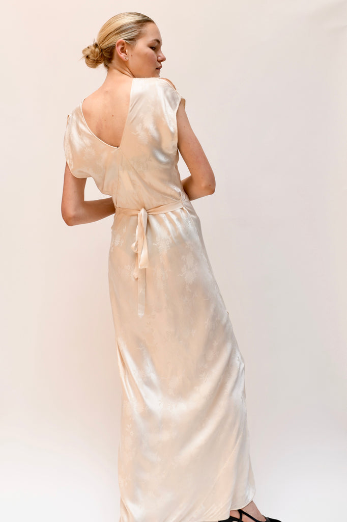 1930s silk dress