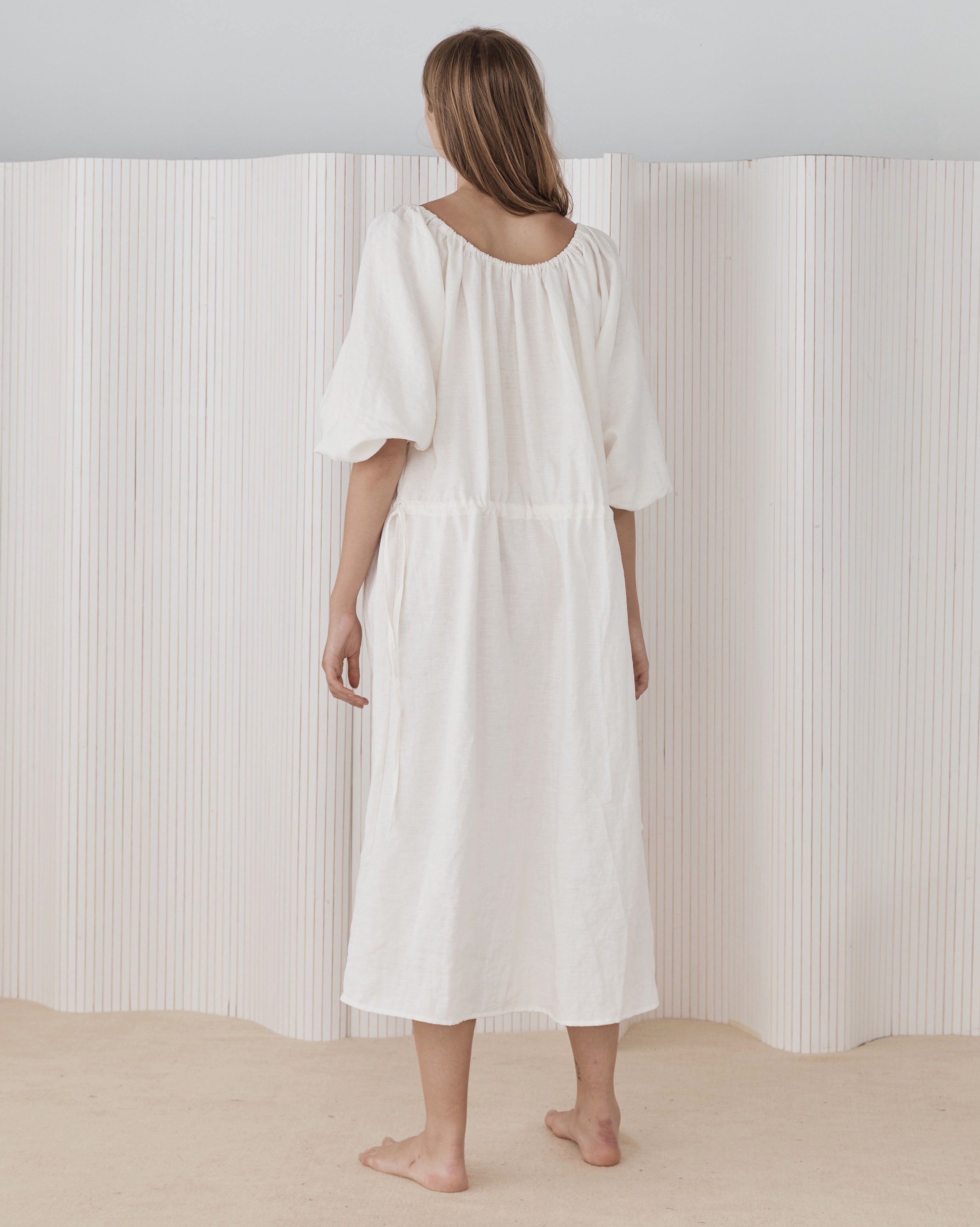 Sleep Dress in White