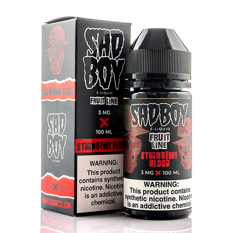 Strawberry Blood Sadboy E-Juice - 100 ml / Nicotine Free - 0 mg