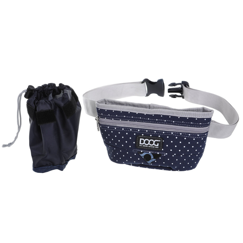 dog print bum bag