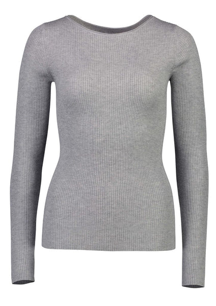 Skinny Rib Long Sleeve | Womens Silk and Cashmere Long Sleeve | WE-AR