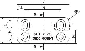 325 Zero Side Mount Diagram