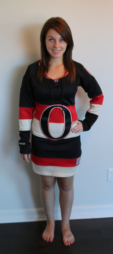 women's hockey jersey dress