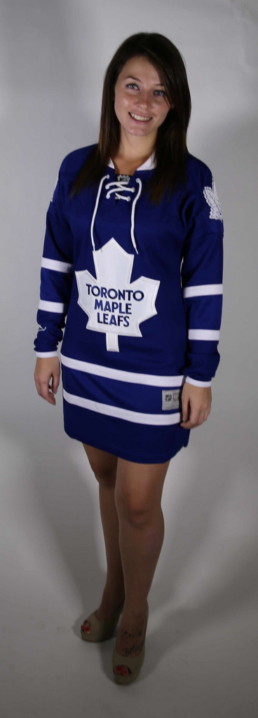 toronto maple leafs jersey dress