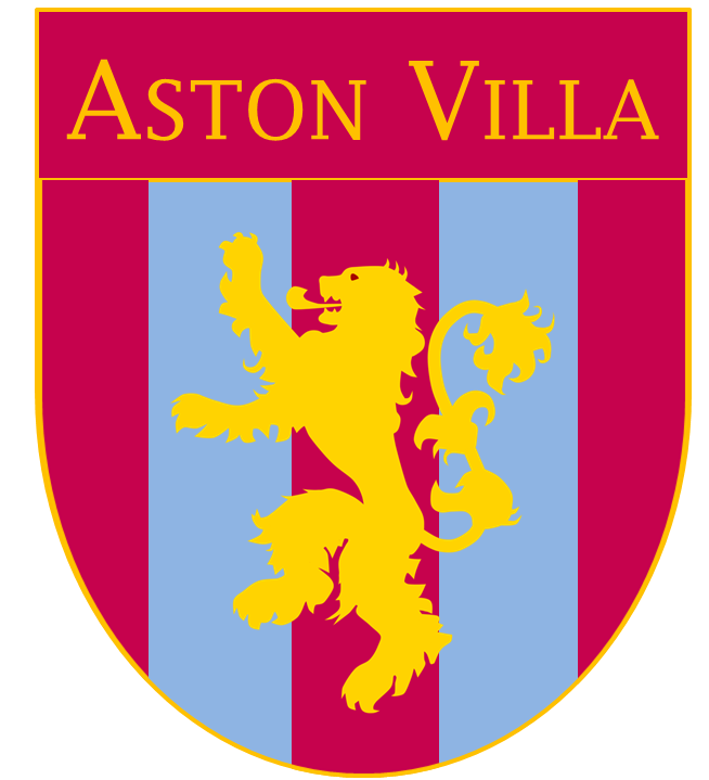 Classic Aston Villa Football Shirts / Vintage Official Soccer Jerseys ...