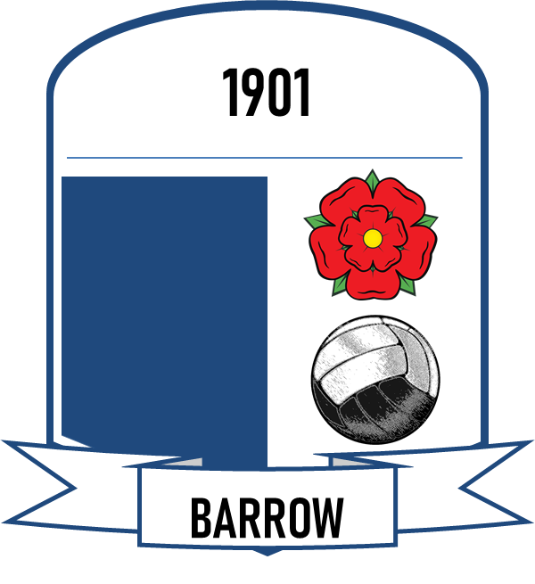 Old Barrow AFC Football Shirts / Original Official Soccer Jerseys ...