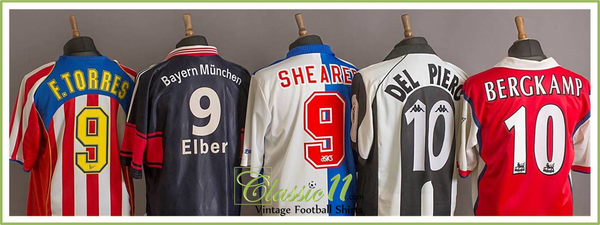 Player Name & Number Football Shirts / Legends Soccer Jerseys
