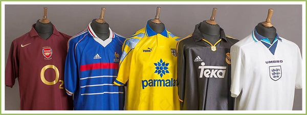Sell your old football shirts for cash 