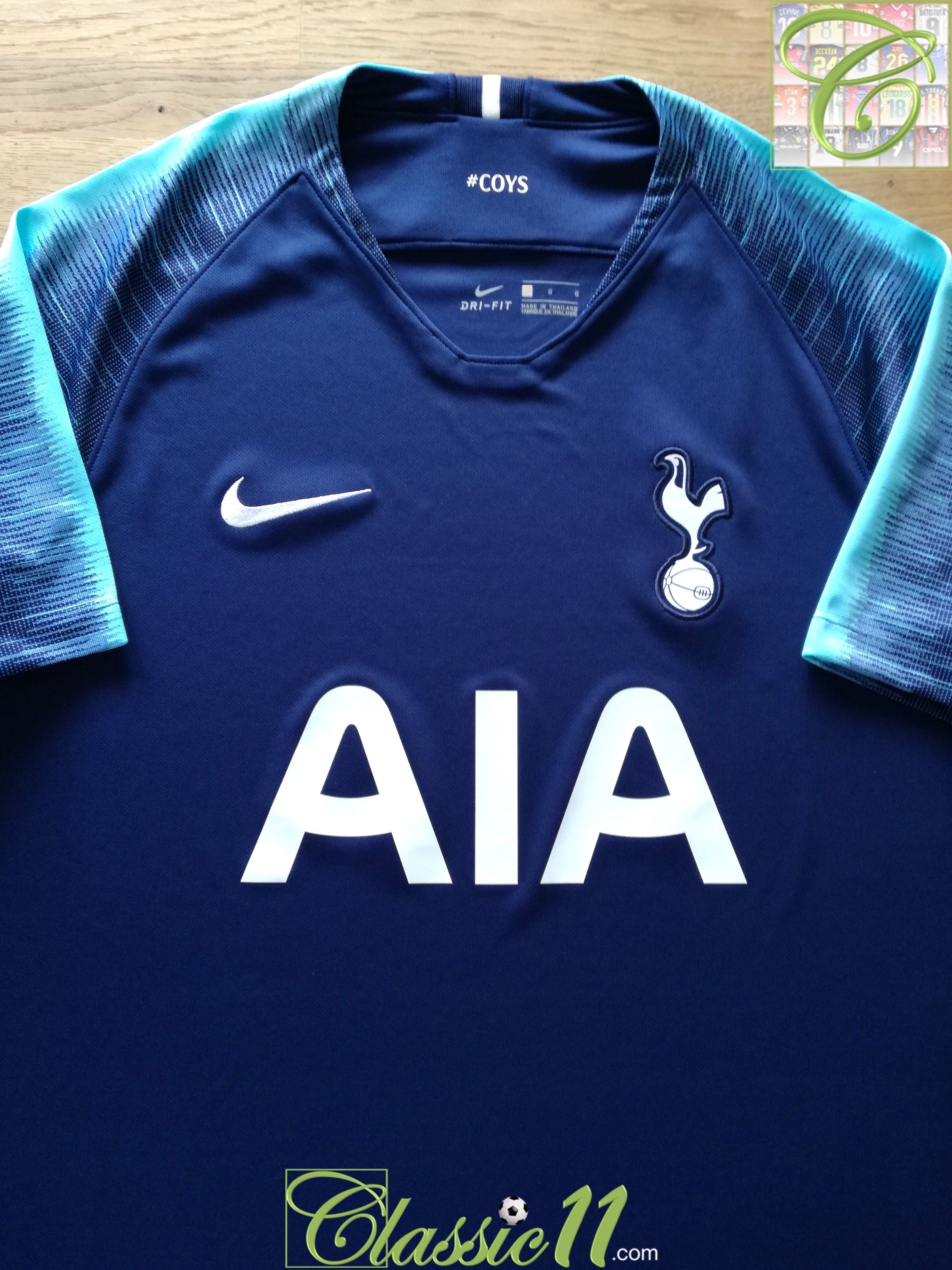 Tottenham Hotspur Shirts Cheap,Tottenham Hotspur Kit 2018,2018-2019 Tottenham  Hotspur Third Away Long Sleeve Soccer Jersey
