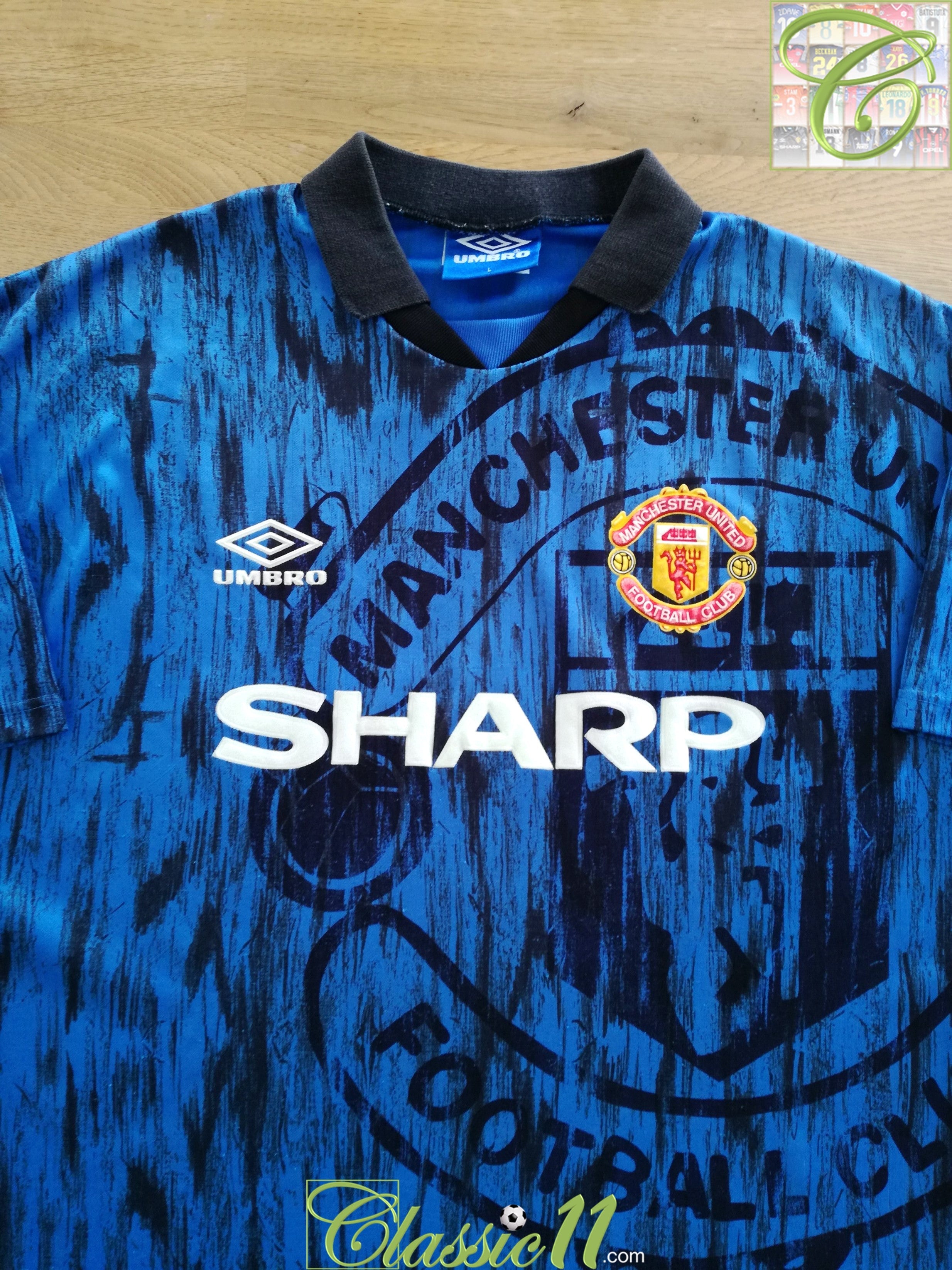 The Shirts of the 1992-93 Manchester United Season