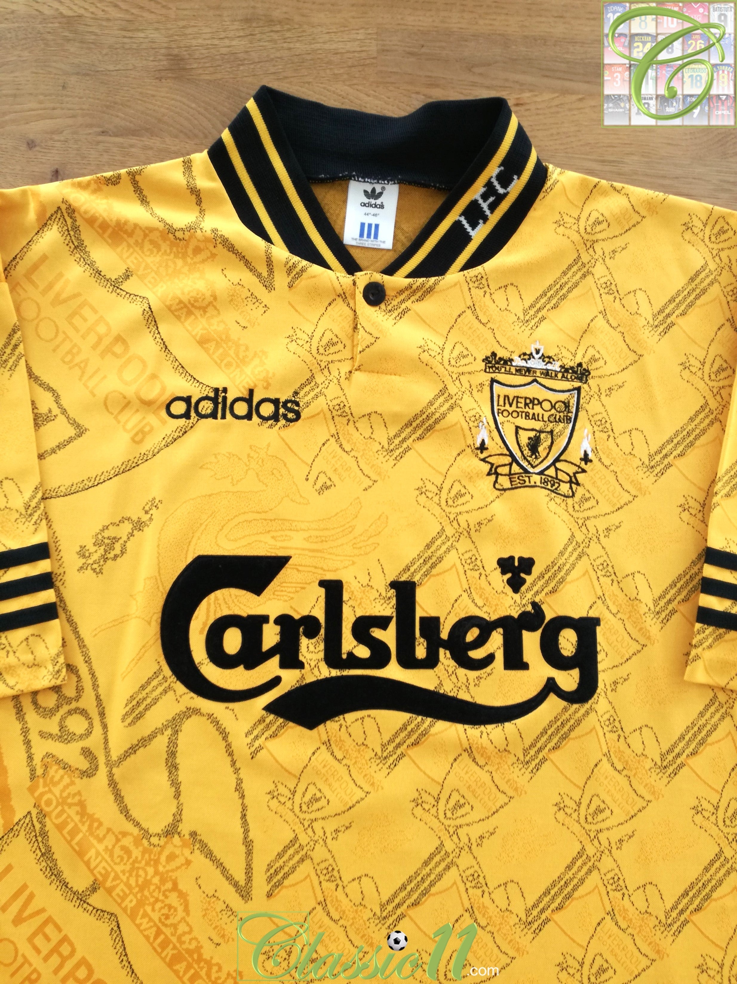 1994/95 Liverpool 3rd Football Shirt (M)