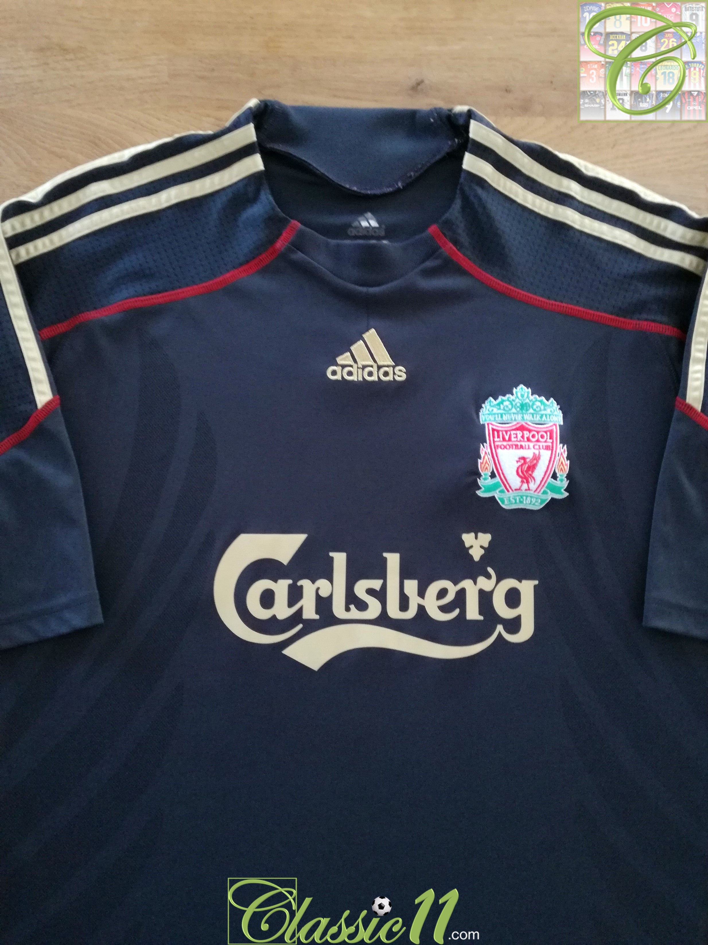 Liverpool FC adidas 2009/10 European Away Kit / Jersey - FOOTBALL FASHION