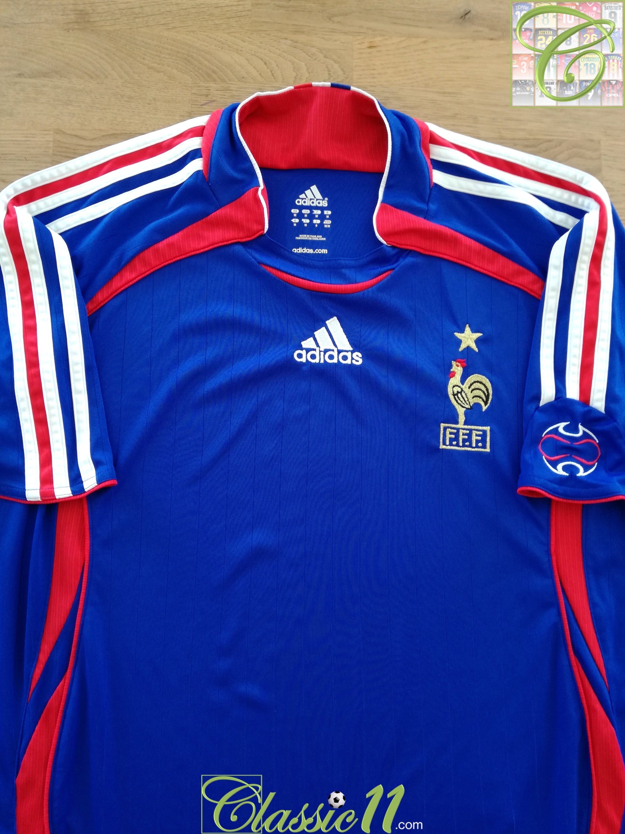 2006-07 France Home Shirt L 740126