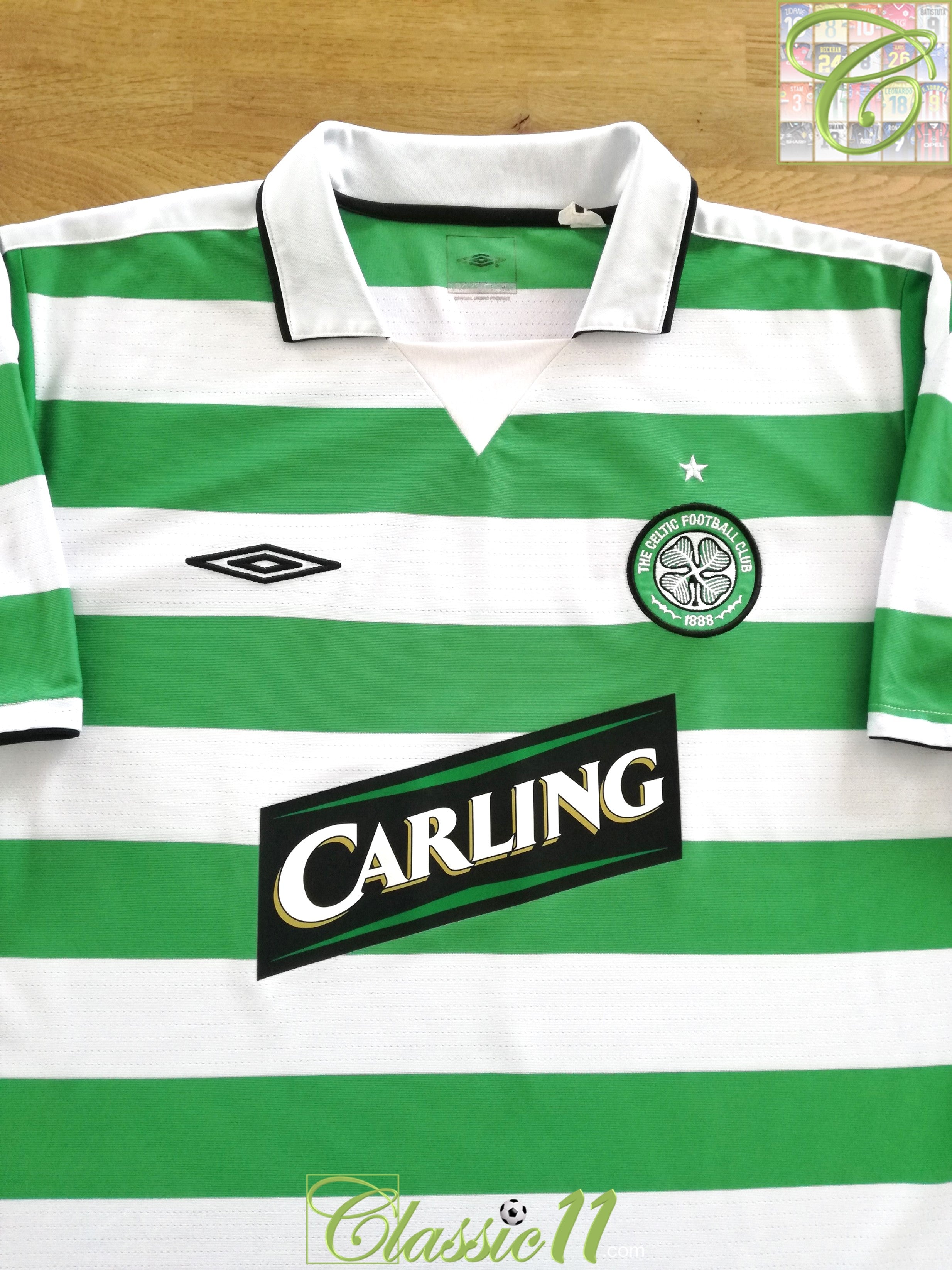 2004/05 Celtic Home Football Shirt (XL)