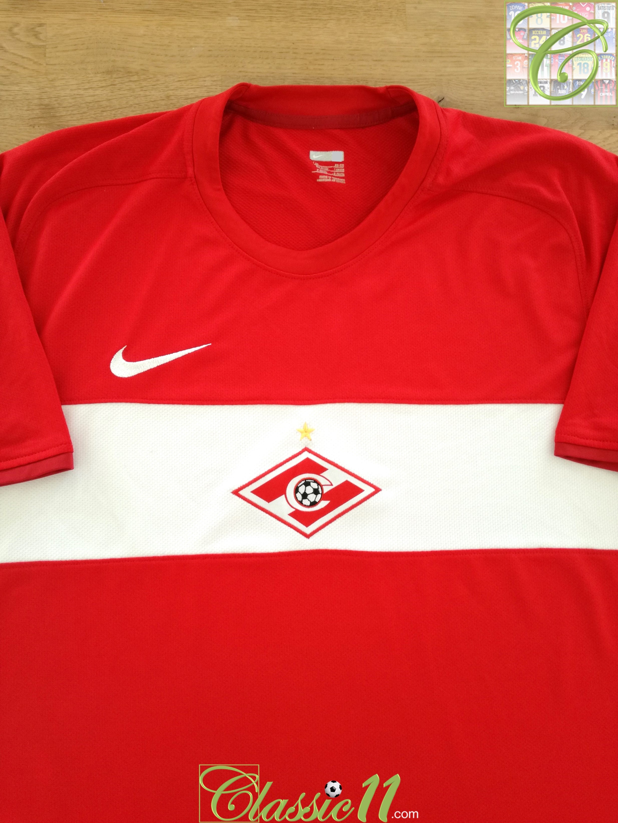 2009 Spartak Moscow Home Football Shirt (L)