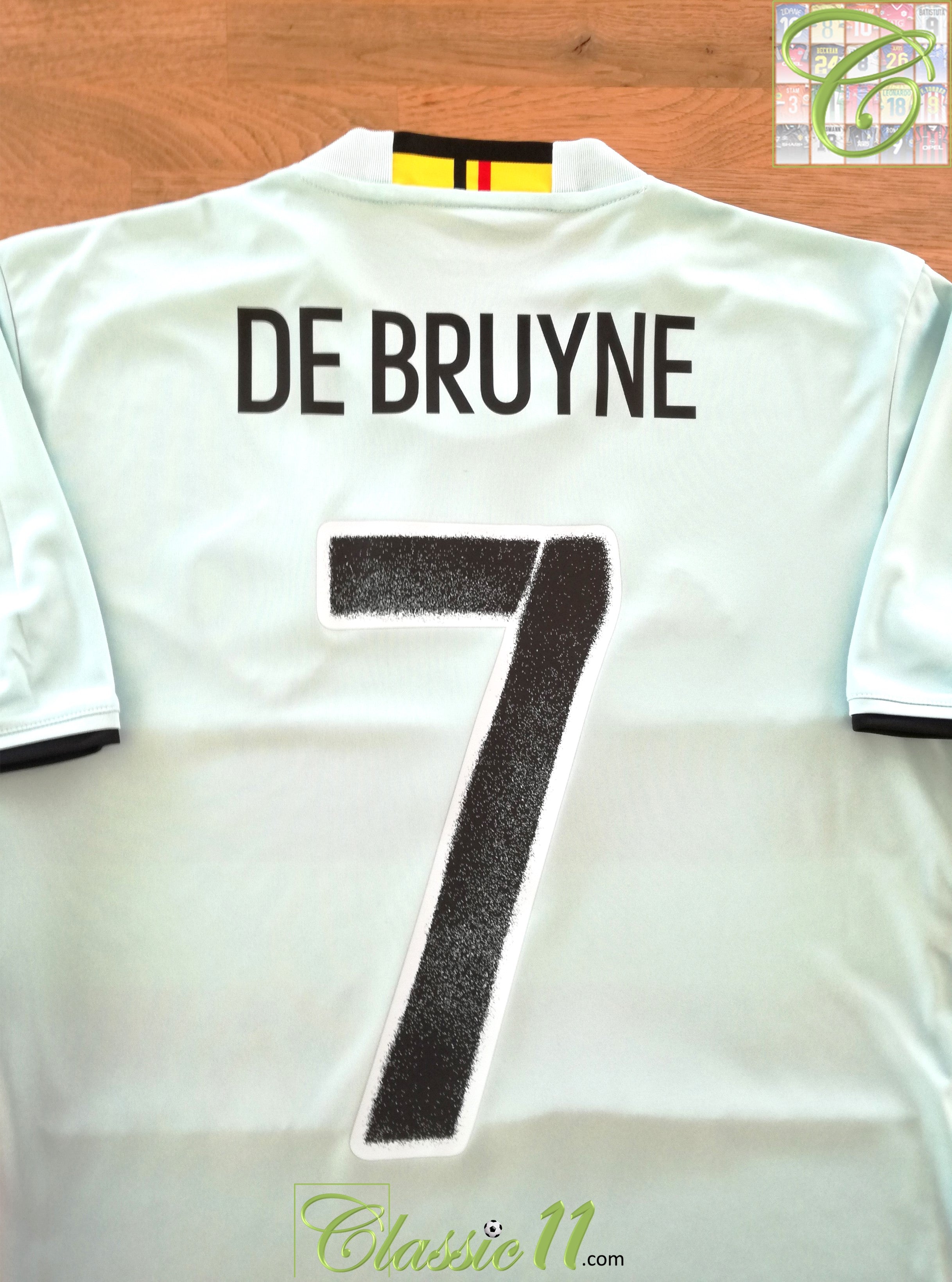 Belgium 2016 away jersey