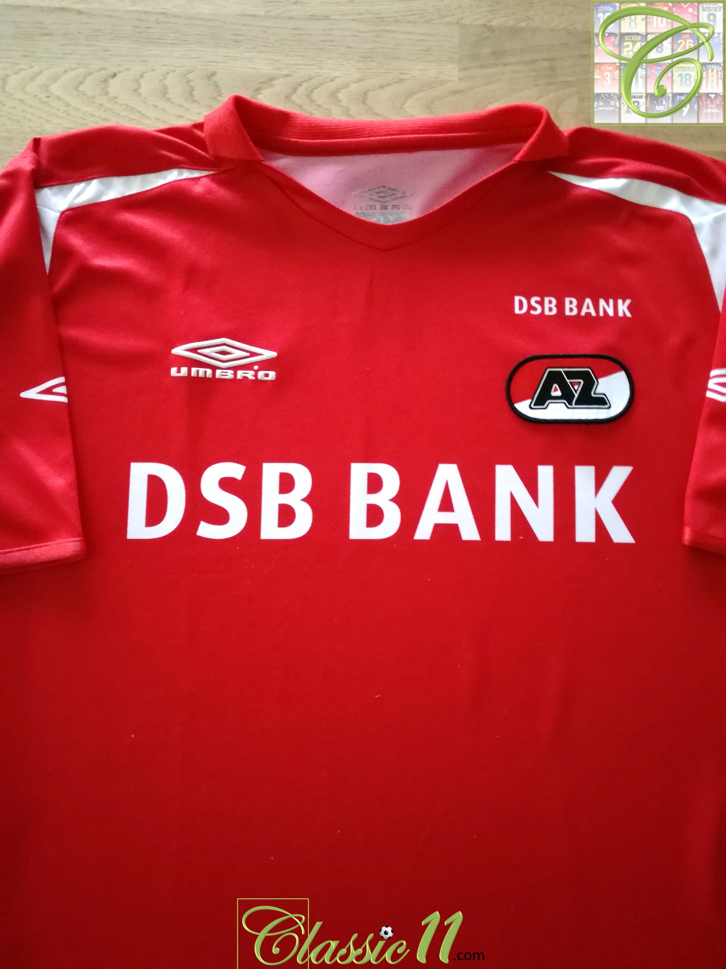 2005/06 AZ Alkmaar Home Football Shirt (XL)