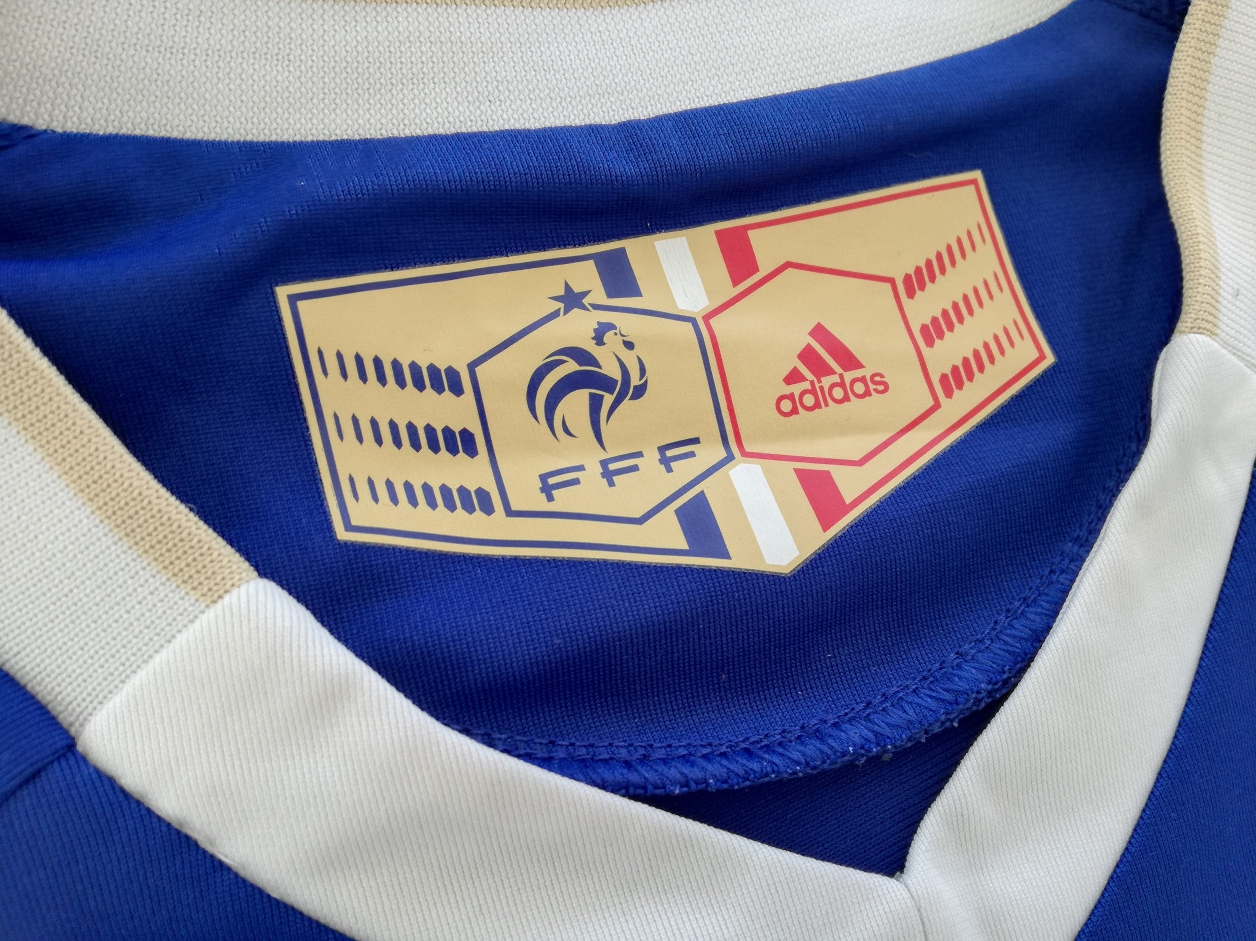 2009/10 France Home Football Shirt (XL)