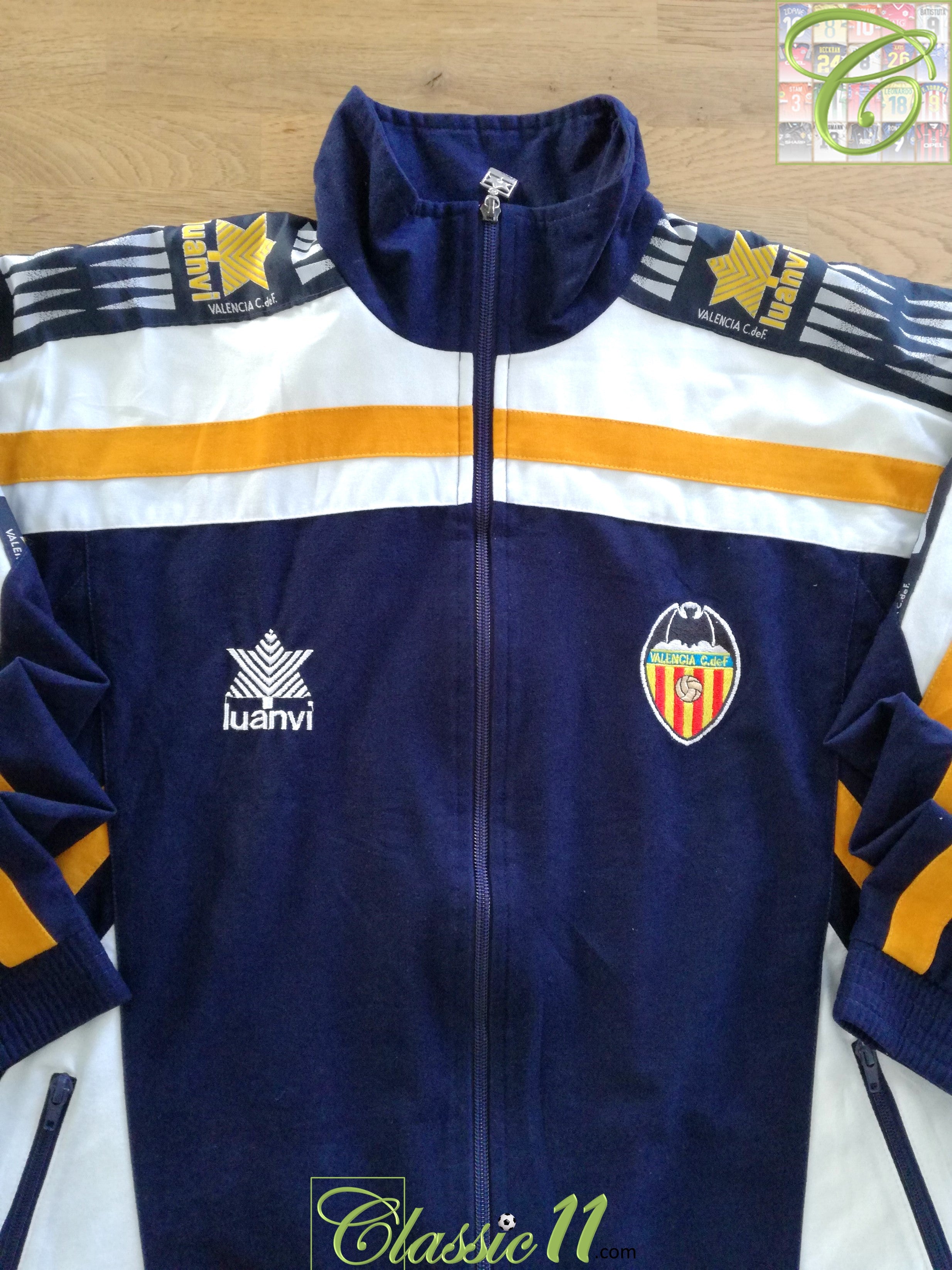 1996/97 Valencia Track Jacket (L)