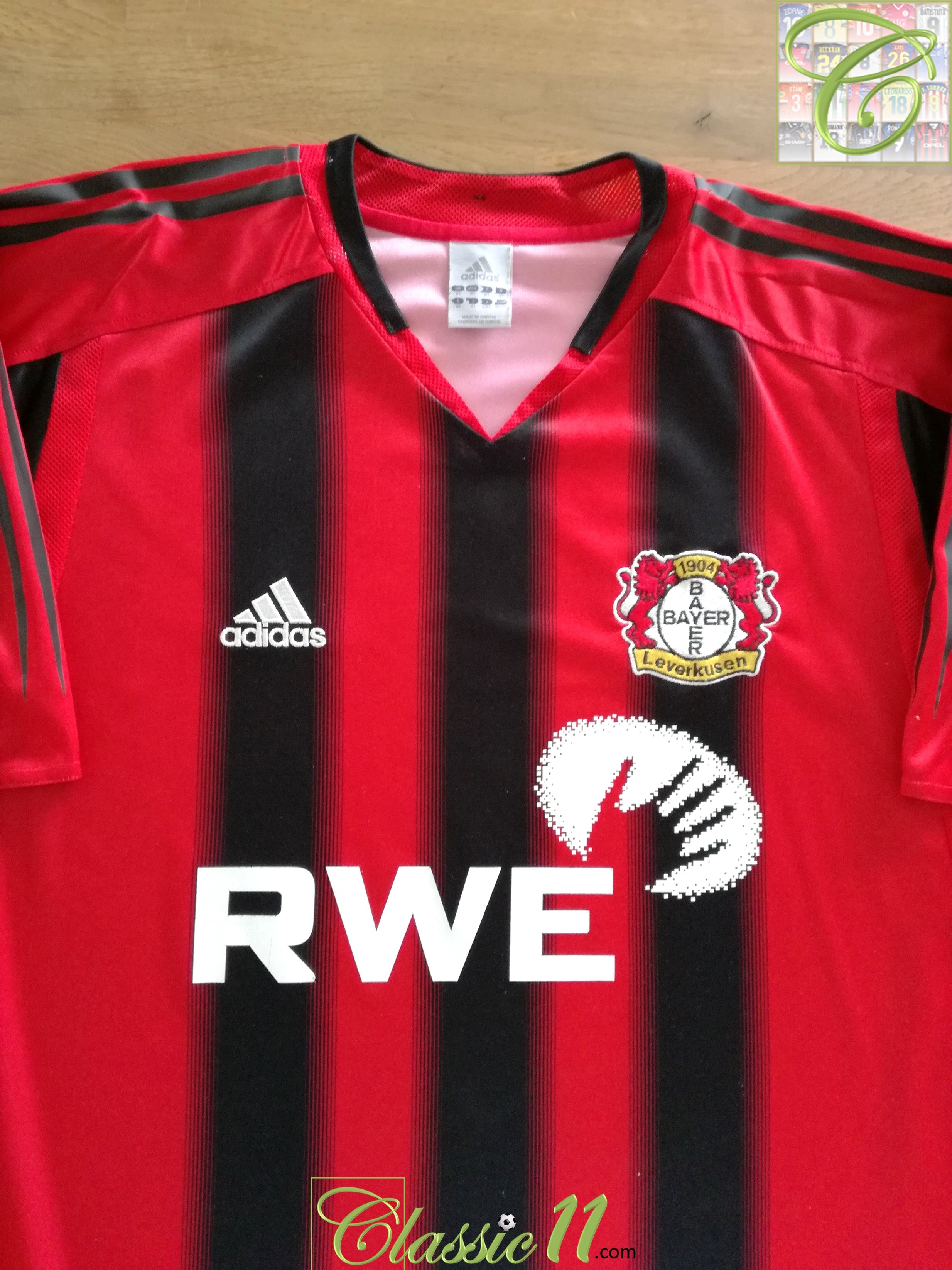 2004/05 Bayer Leverkusen Home Football Shirt (XL)