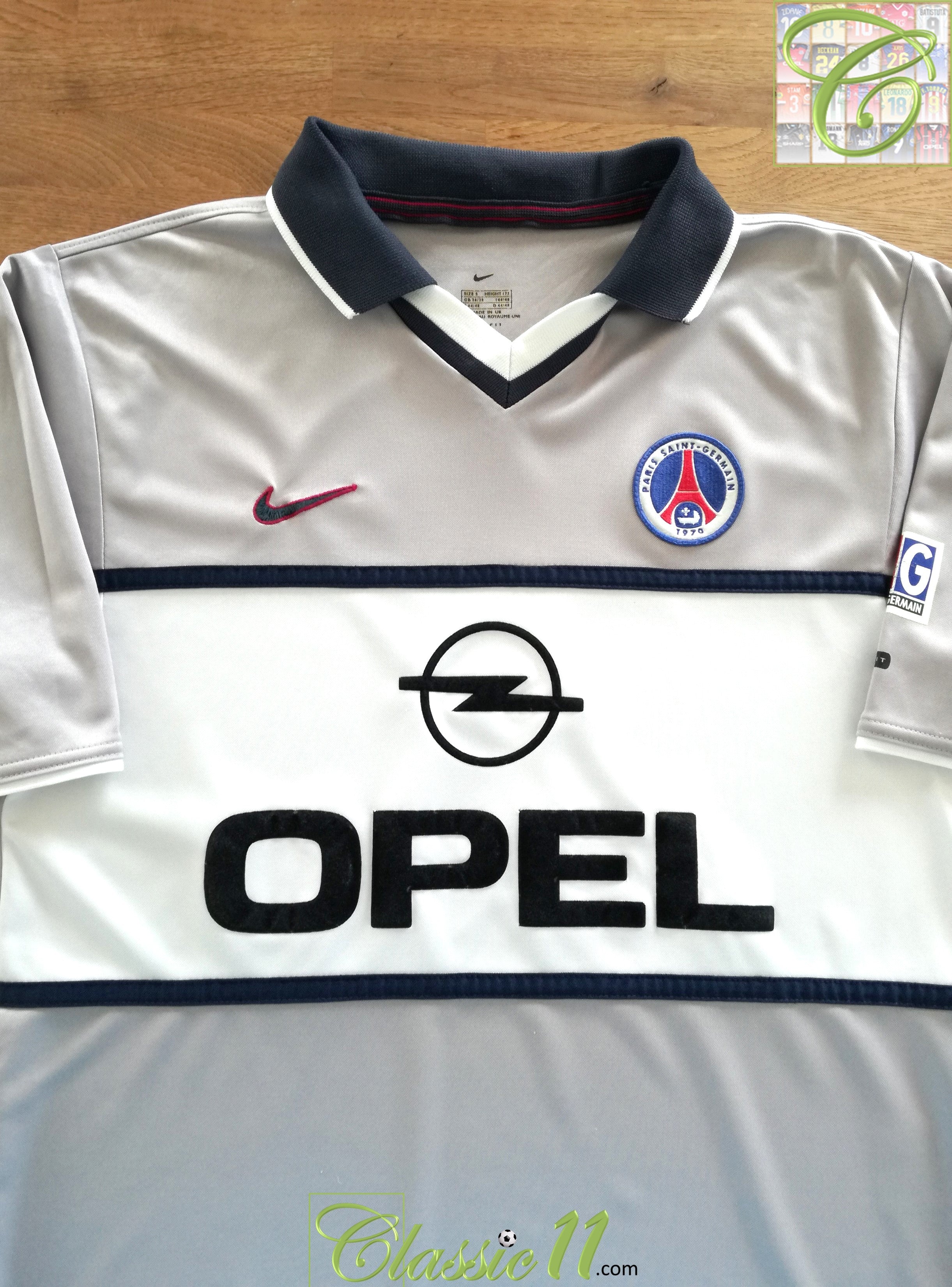 2000/01 PSG Away Football Shirt (S)