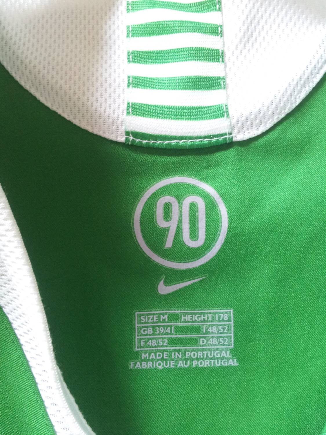 2005/06 Celtic Away Champions League Football Shirt. Sutton #9 (M)