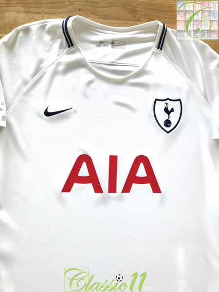 constante Score roterend 2017/18 Tottenham Home Football Shirt / Old Official Soccer Jersey |  Classic Football Shirts