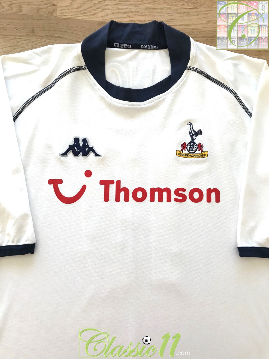 2002/03 Tottenham Home Premier League Football Shirt (3XL)