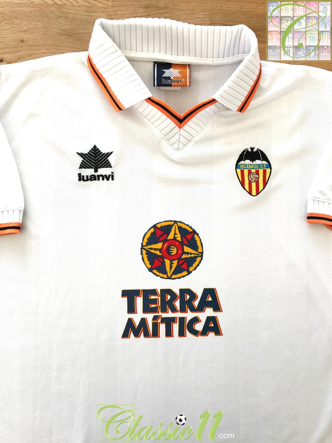 Insistir Vacunar Crítico 1998/99 Valencia Home Football Shirt / Old Luanvi Soccer Jersey | Classic  Football Shirts