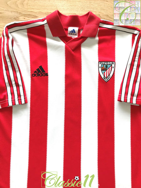 Aburrir puede ven 1999/00 Athletic Bilbao Home Football Shirt / Old Adidas Soccer Jersey |  Classic Football Shirts