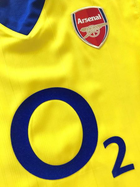 arsenal blue o2 shirt