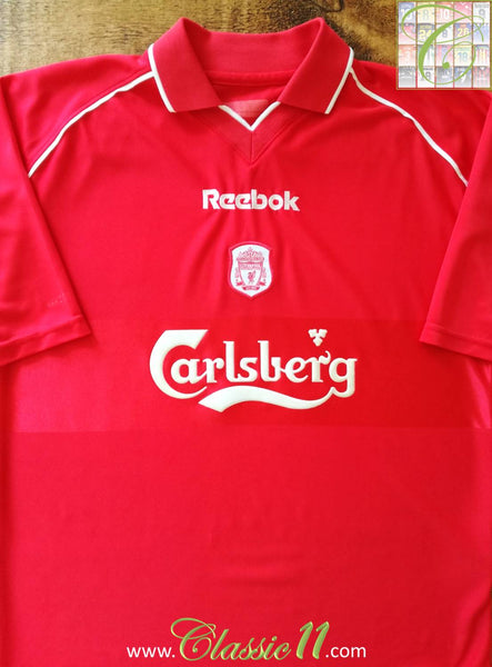2000/01 Liverpool Home Football Shirt 