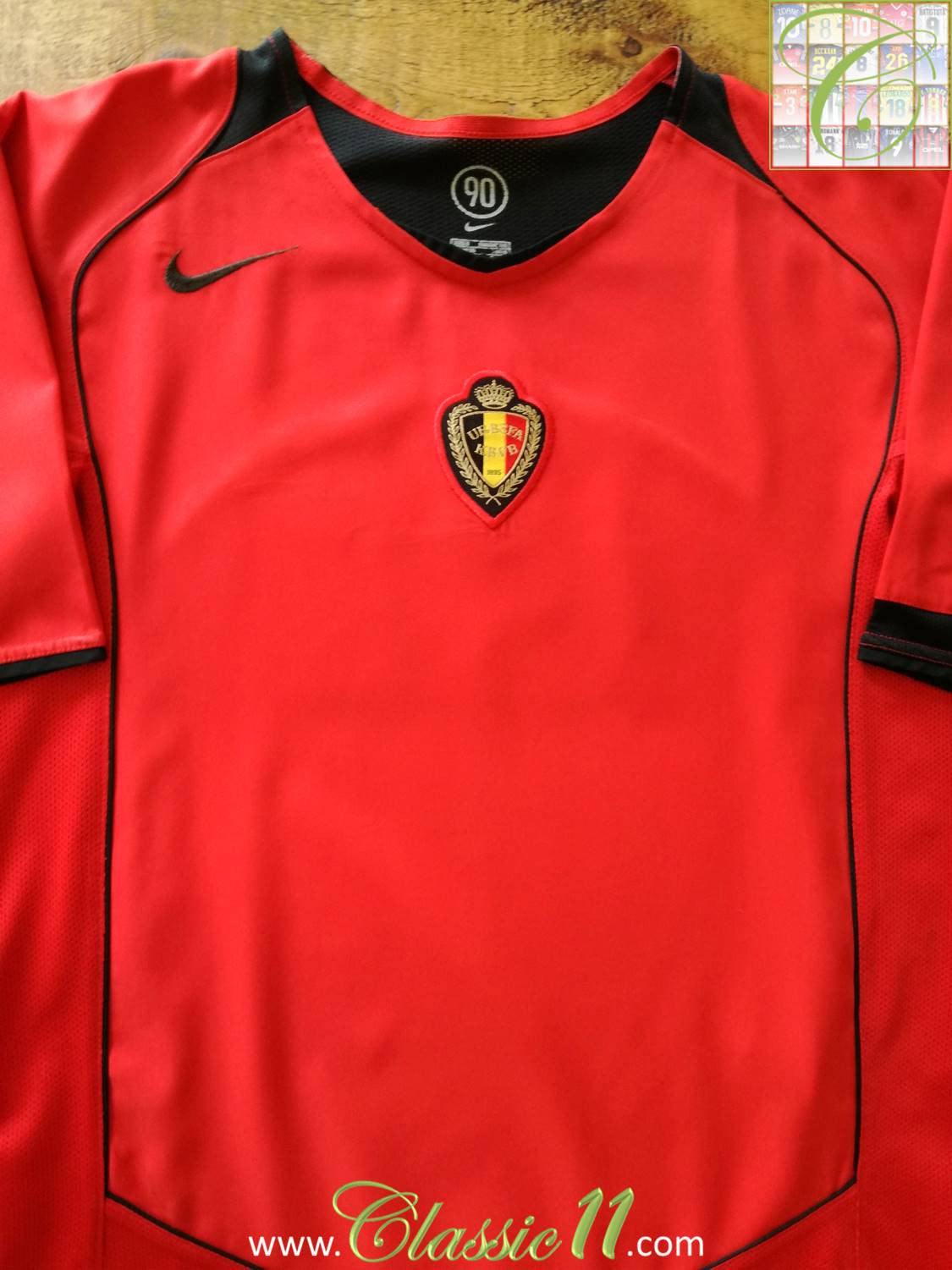 2004/05 Belgium Home Football Shirt (S)