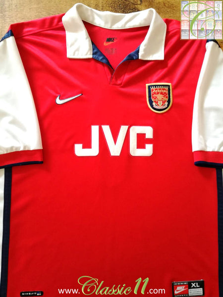 arsenal 1998 jersey