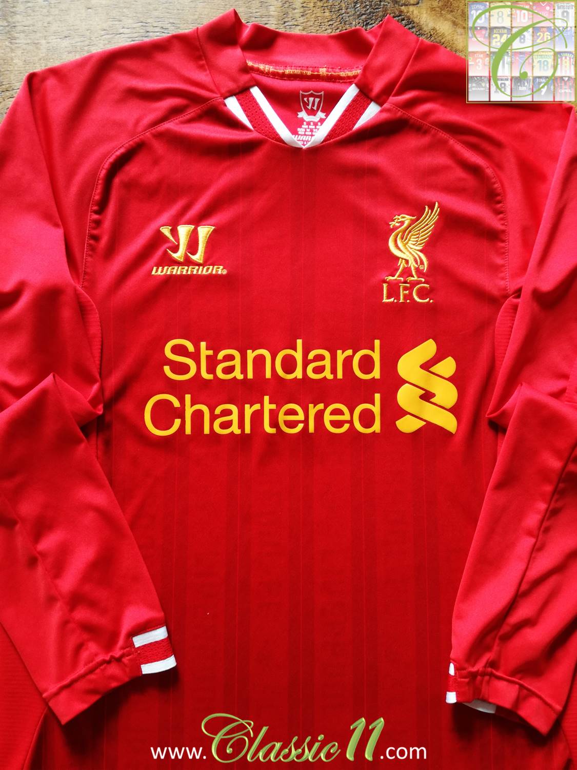 liverpool long sleeve jersey