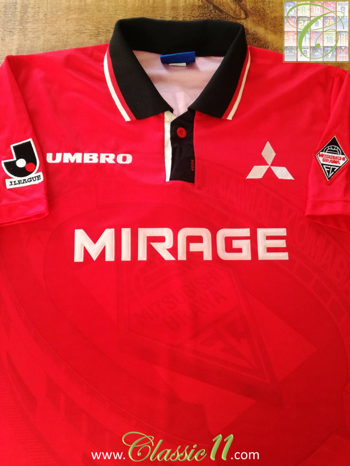 1996 Urawa Red Diamonds Home Football Shirt / Old Soccer Jersey