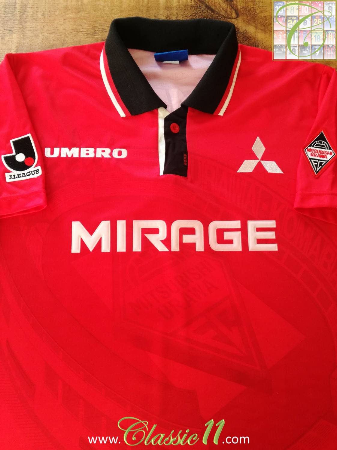 RETRO 2008 Urawa Red Diamonds Home Soccer Jersey - Kitsociety