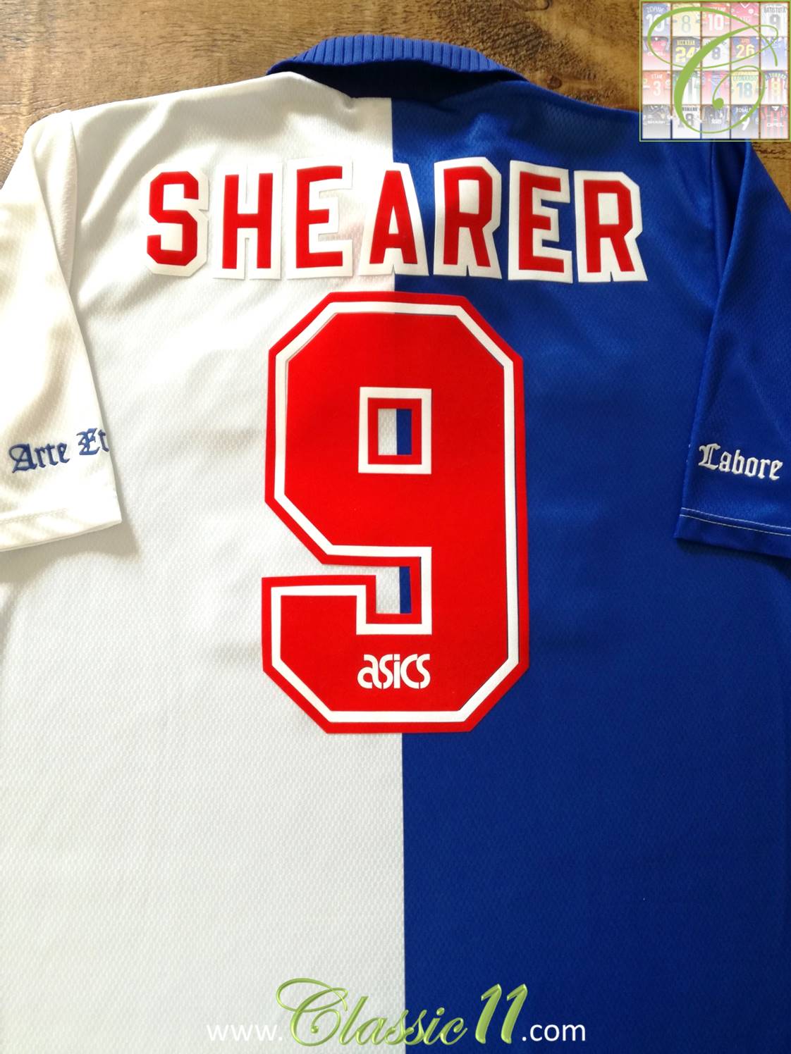 1994/95 Blackburn Rovers Home Football Shirt Shearer #9 (XL)