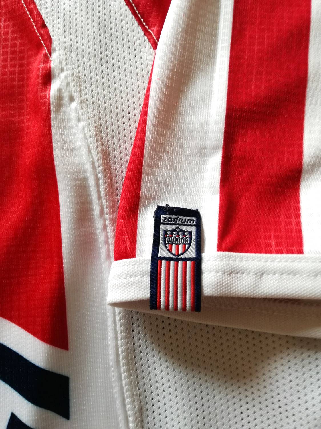 2005 AtlÃ©tico Juniors Home Football Shirt #10 (L)