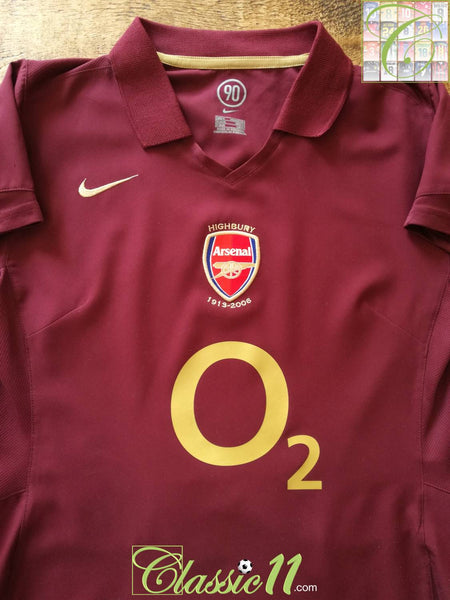 arsenal highbury jersey