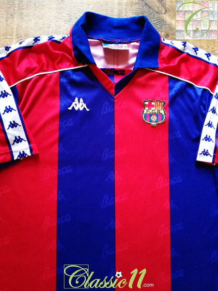 barcelona jersey 1992