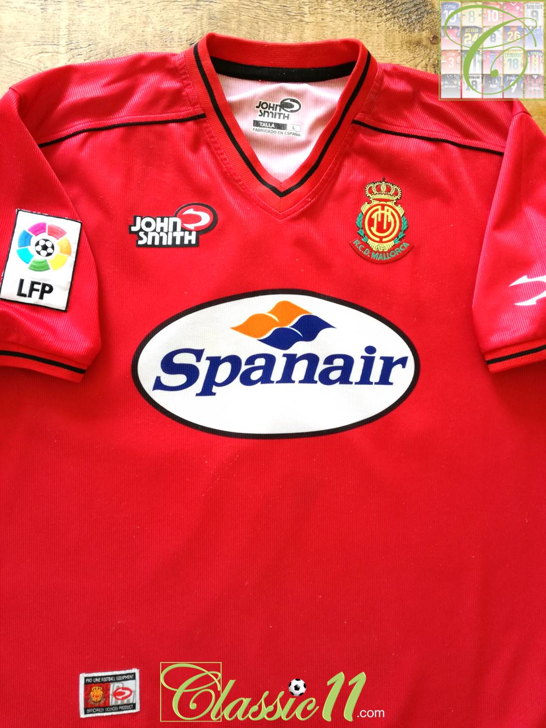 2000/01 RCD Mallorca Home La Liga Shirt (XL)