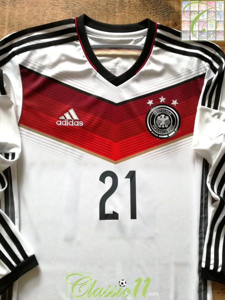 2014/15 Germany Home Football Shirt. Reus #21 / Adidas Soccer Jersey ...